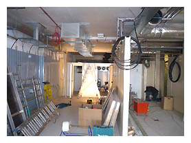 New refrigeration being installed at KFC Strood